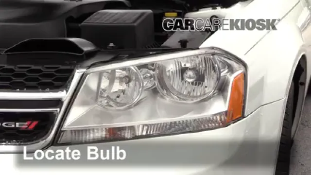 2013 Dodge Avenger SE 3.6L V6 FlexFuel Luces Luz de estacionamiento (reemplazar foco)